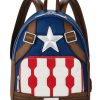 Apparel * | Buy Disney Loungefly Backpack Captain America