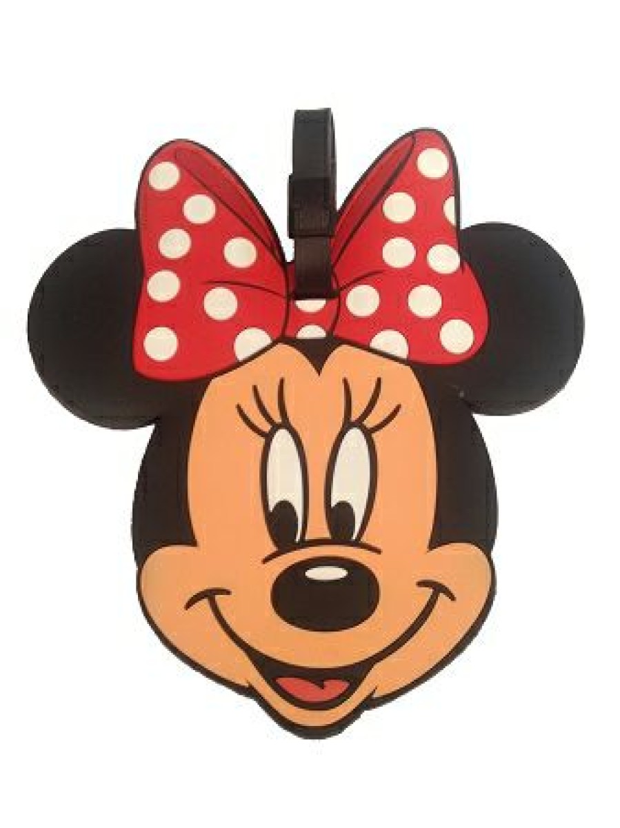 Apparel * | Promo Disney Luggage Tag Minnie Mouse Walt Disney World Large