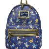 Apparel * | Best Pirce Disney Loungefly Backpack 50Th Anniversary Mickey & Friends