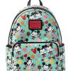 Apparel * | Top 10 Disney Loungefly Backpack Mickey And Minnie Parks Food