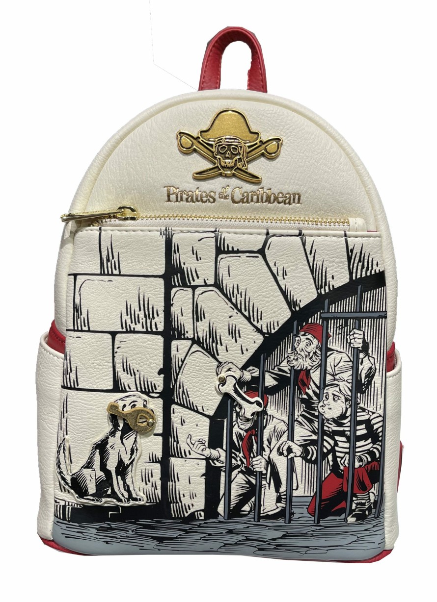 Apparel * | Best Deal Disney Loungefly Backpack Pirates Of The Caribbean Jail Scene