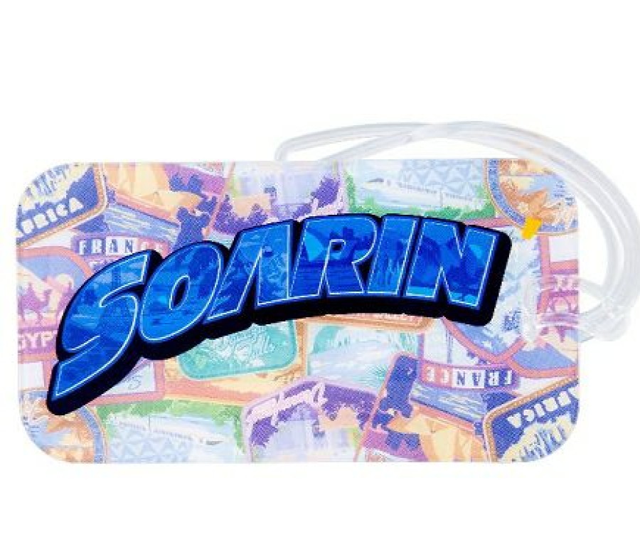 Apparel * | Outlet Disney Luggage Bag Tag Soarin Epcot