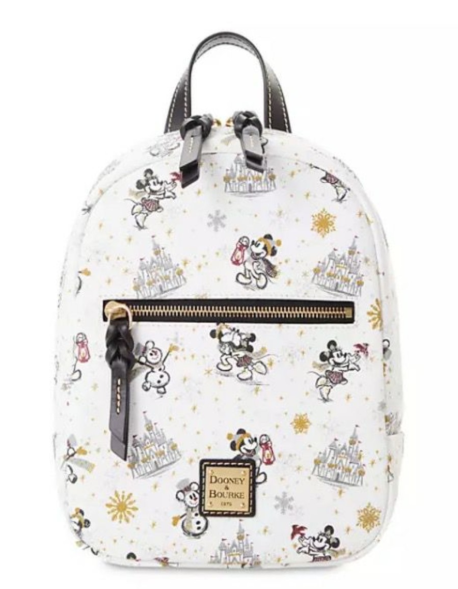 Apparel * | Coupon Disney Dooney & Bourke Bag 2020 Mickey And Minnie Holiday Backpack