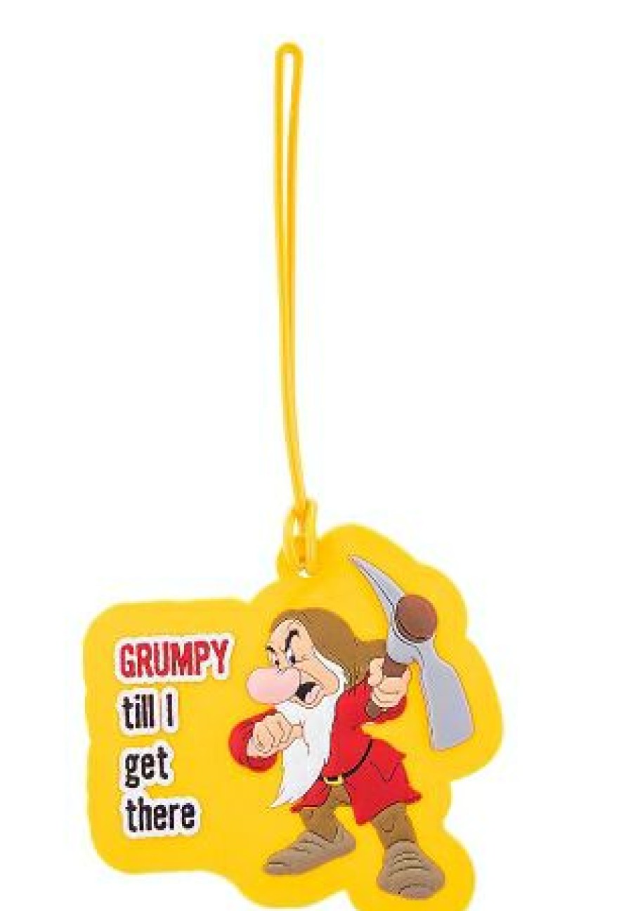 Apparel * | Wholesale Disney Luggage Bag Tag Grumpy Till I Get There