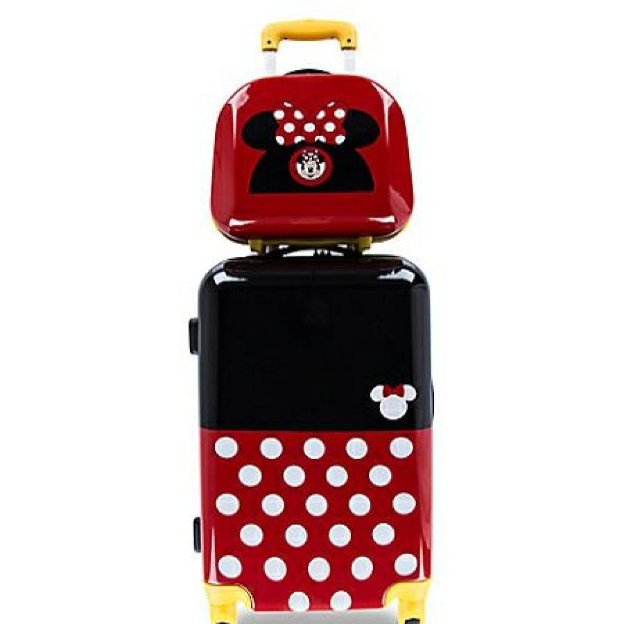 Apparel * | Buy Disney Rolling Luggage Minnie Mouse Stacked 26